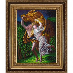Рисунок на ткани (Бисер) КОНЁК арт. 9808 Гроза 29х39 см