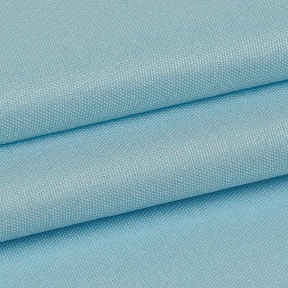 Ткань курточная TBY Дюспо 240T с пропиткой PU MILKY 80г/м? S143 голубой 150 см уп.1м