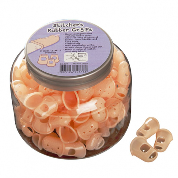 Приспособление для захвата и работы с тканью в виде наперстка, 120 шт