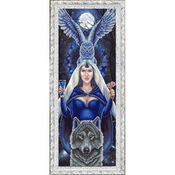 Рисунок на ткани (Бисер) КОНЁК арт. 9922 Легенды леса 25х65 см