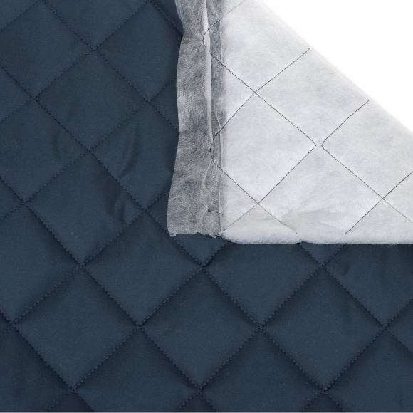 Ткань стежка ниточная Dewspo TBY Ромб 5,5см 100%пэ 230г/м2 150см чернильно-синий S196 рул.30-50м Ткань стежка ниточная Dewspo TBY Ромб 5,5см 100%пэ 230г/м2 150см чернильно-синий S196 рул.30-50м