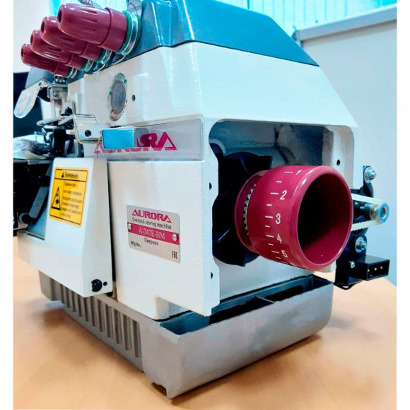 4-х ниточный оверлок Aurora A-747E-HM с бытовым мотором 4-х ниточный оверлок Aurora A-747E-HM с бытовым мотором