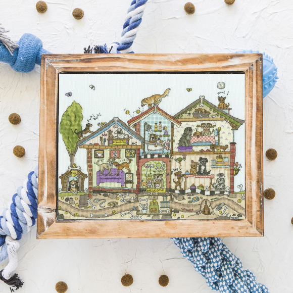 Набор для вышивания "Pooch Palace"