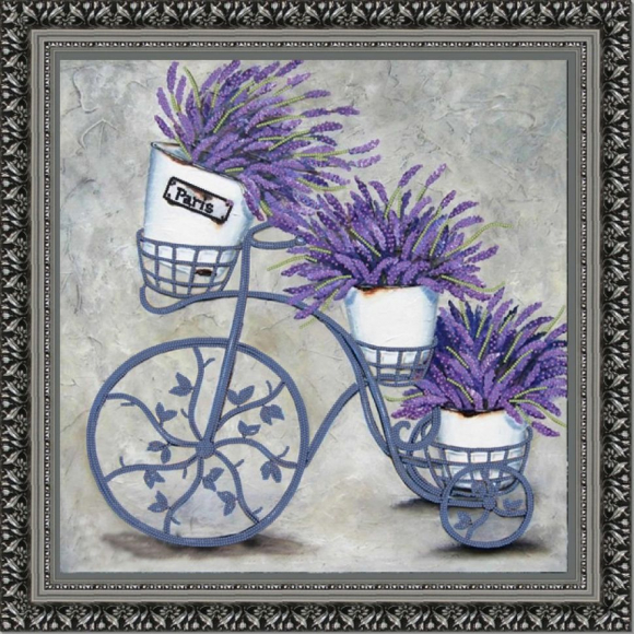 Рисунок на ткани (Бисер) КОНЁК арт. 9463 Прованс 40х40 см