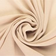 Ткань Креп-шифон 105 г/м? 100% полиэстер шир.150 см арт.Р.28847.09 цв.09 бежевый уп.25м Ткань Креп-шифон 105 г/м? 100% полиэстер шир.150 см арт.Р.28847.09 цв.09 бежевый уп.25м