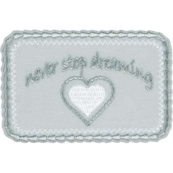 Термоаппликация "Никогда не переставай мечтать"