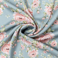 Ткань шелк Армани 90 г кв.м 97% полиэстер, 3% спандекс шир.145см арт.Р.28345.02 цв.02 голубой рул.30м Ткань шелк Армани 90 г кв.м 97% полиэстер, 3% спандекс шир.145см арт.Р.28345.02 цв.02 голубой рул.30м