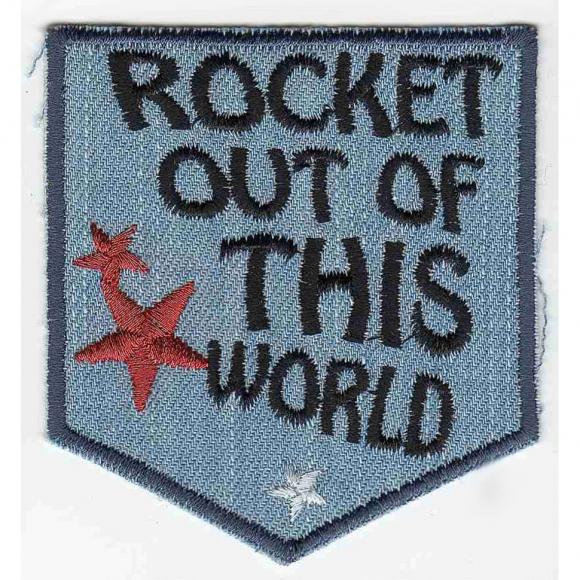 Термоаппликация HKM "Rocket out of this World"