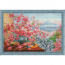 Набор для изготовления картин АЛМАЗНАЯ ЖИВОПИСЬ арт.АЖ.1823 Букет сакуры 60х40 см