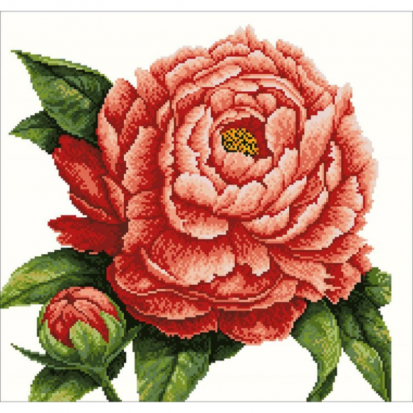 Набор для изготовления картин АЛМАЗНАЯ ЖИВОПИСЬ арт.АЖ.SP-323 Алмазные цветы 53x55 см