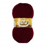 Пряжа ADELIA ANASTASIA (100% акрил) 5х100г/330м цв.16 бордовый