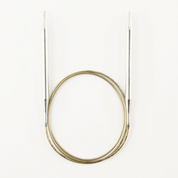 5845_Спицы, круговые, супергладкие, addiClassic №8, 100 см