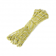 Шнур витой мебельный арт.SHDV061 3мм уп.10м серебро/золото