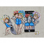 Набор для вышивания MEREJKA арт.K-76 Селфи 17х12 см