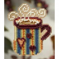 Набор для вышивания MILL HILL Горячая кружка 5х7 см