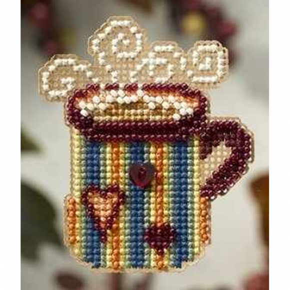 Набор для вышивания MILL HILL Горячая кружка 5х7 см Набор для вышивания MILL HILL Горячая кружка 5х7 см