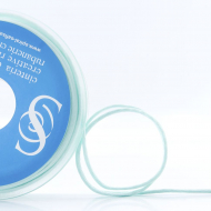 19410_Шнур атласный SAFISA 2 мм, 25 м, цвет 53, ментоловый