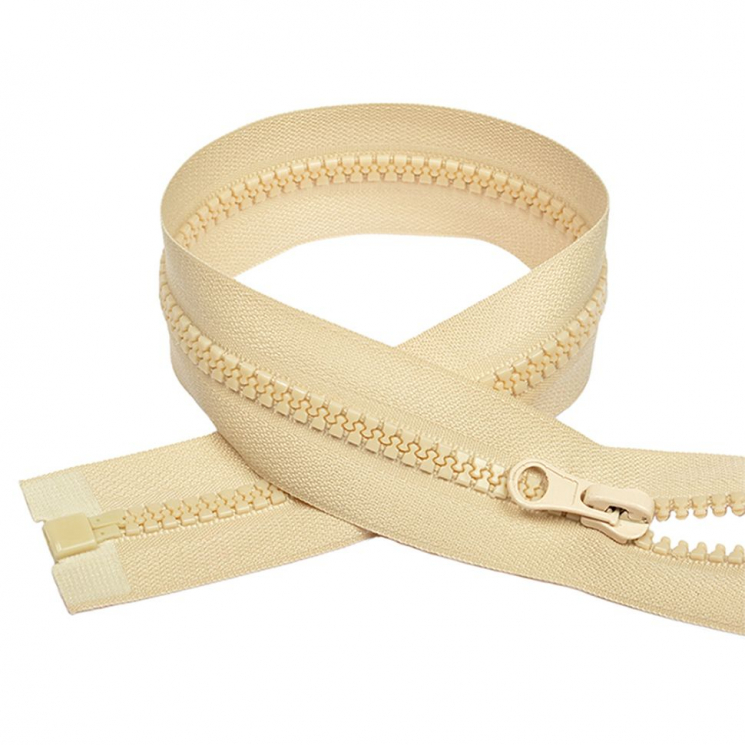 Молния MaxZipper трактор №5 1 замок усил.зв., 70см, цв.F307 натуральный уп.50шт