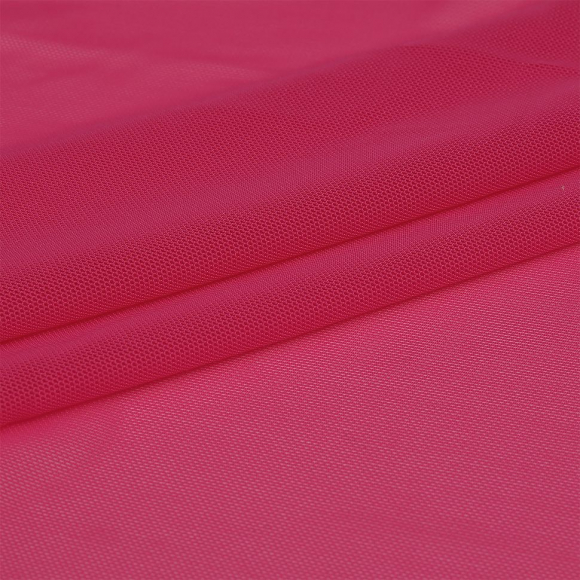 Сетка стрейч арт.OD-90-8 90г/м? ш.152см цв.малина рул.50-75 м