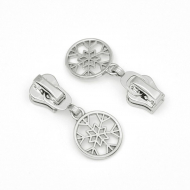 Замок MaxZipper автомат ТР#5 F01 цв.никель уп.100шт