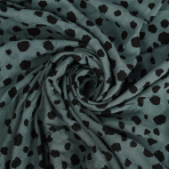 Ткань Штапель TBY Vi-43.1 плот 110г/м2 100% вискоза шир. 145 см цв.43.1 пыльно-зеленый рул.25м Ткань Штапель TBY Vi-43.1 плот 110г/м2 100% вискоза шир. 145 см цв.43.1 пыльно-зеленый рул.25м