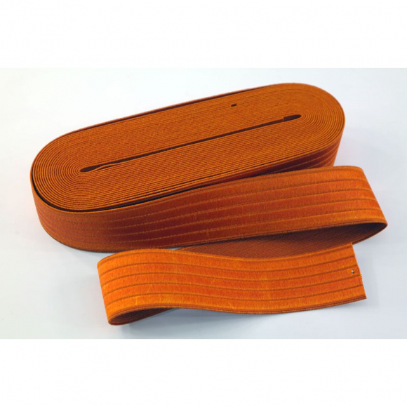 Резинка-пояс, 40 мм, цвет оранжевый