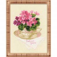 Набор для вышивания РИОЛИС арт.1269 Доброго утра! 13х16 см Набор для вышивания РИОЛИС арт.1269 Доброго утра! 13х16 см