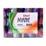 Набор мулине АССОРТИ IDEAL 100 цветов 8 м