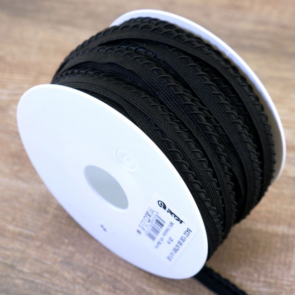 63417_Кант декоративный, 3,5 мм, цвет черный