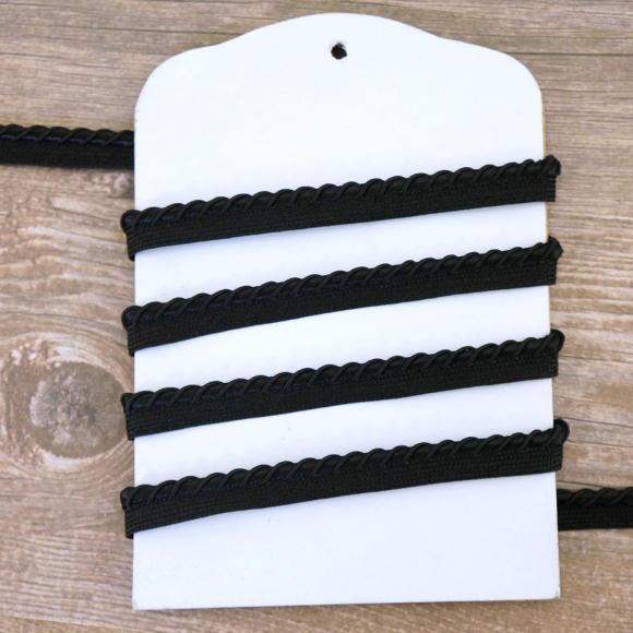 63417_Кант декоративный, 3,5 мм, цвет черный