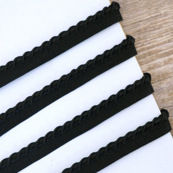 63417_Кант декоративный, 3,5 мм, цвет черный