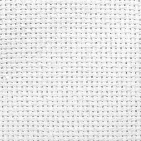 Канва средняя IDEAL №14 шир.150см цв.белый уп.5м