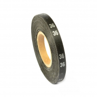 Размерники полиэстер 36 черный 10х40 мм в рул. 1250 шт (50м)