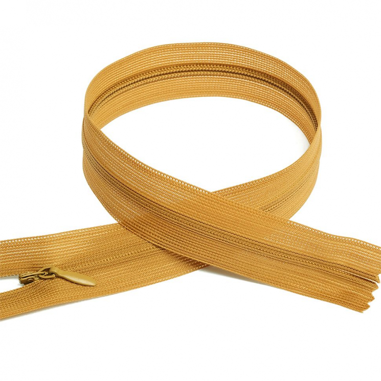 Молния MaxZipper пласт. потайная №3 20см н/р цв.F116 песочный уп.50шт