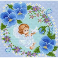 Рисунок на канве МАТРЕНИН ПОСАД арт.41х41 - 0975 Благодатная весть