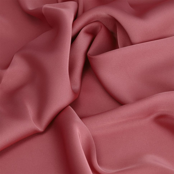 Ткань шелк Армани 90г/м? 97% ПЭ 3% Спандекс шир.150см арт.TBYArm-106 цв.106 розовый рубин рул.25м