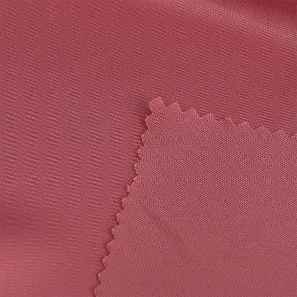 Ткань шелк Армани 90г/м? 97% ПЭ 3% Спандекс шир.150см арт.TBYArm-106 цв.106 розовый рубин рул.25м