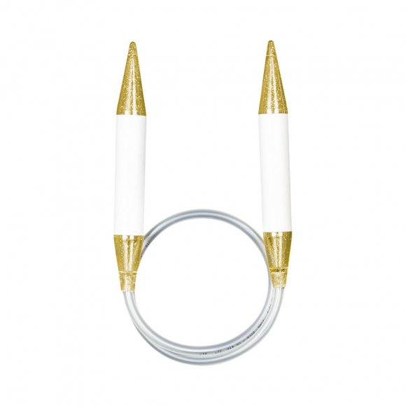 Спицы круговые пластик addiChampagner №20 100 см