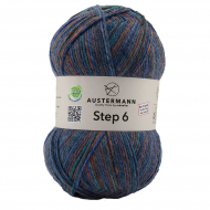 190153_Пряжа Step 6, 75% шерсть, 25% полиамид, 410 м, 150 г