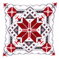 Набор для вышивания VERVACO арт.PN-0146120 Подушка Скандинавская звезда II 40х40 см