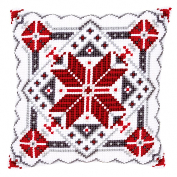 Набор для вышивания VERVACO арт.PN-0146120 Подушка Скандинавская звезда II 40х40 см Набор для вышивания VERVACO арт.PN-0146120 Подушка Скандинавская звезда II 40х40 см