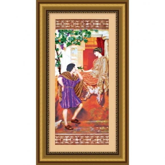 Набор для вышивания бисером АБРИС АРТ арт. AB-160 Старая история 30х70 см