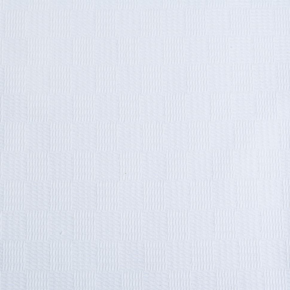 Ткань Вафельное Пике (Турция), WH 210000, 130г/м?,100% хлопок, шир.240см, цв.белый, уп.3м