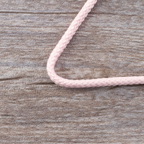 Шнур плетеный SPIRAL ( SAFISA), 4 мм, 25 м, цвет розовый