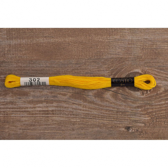 164399_Мулине COSMO однотонный цвет 302 164399_Мулине COSMO однотонный цвет 302