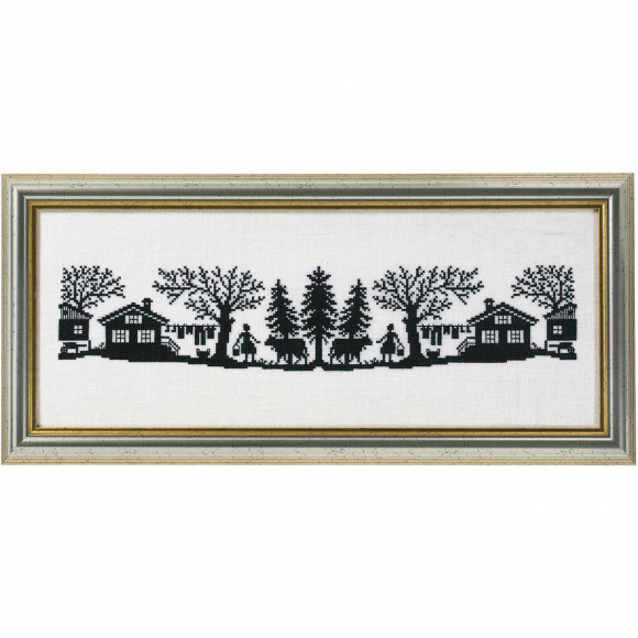 10297_Набор для вышивания "Силуэт"