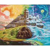 Набор для вышивания PANNA Золотая серия арт. J-1841 Пробуждение 36,5х44,5 см