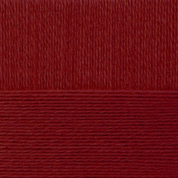 Пряжа для вязания ПЕХ Школьная (100% акрил) 5х50г/150м цв.007 бордо