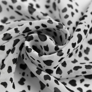 Ткань Креп-шифон 85 г/м? 100% полиэстер шир.150 см арт.Р.39617.01 цв.01 белый рул.30м Ткань Креп-шифон 85 г/м? 100% полиэстер шир.150 см арт.Р.39617.01 цв.01 белый рул.30м