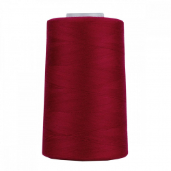 Нитки швейные 40/2 полиэстер 5000 ярд цв.155 красный MAX